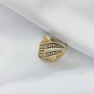 انگشتر طلا مدل ورساچه کد 1221