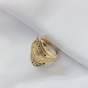 انگشتر طلا مدل ورساچه کد 1226
