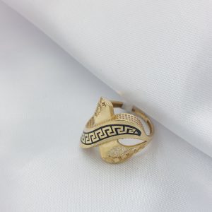 انگشتر طلا مدل ورساچه کد 1222