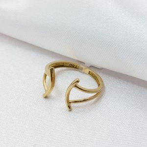 انگشتر طلا مینیمال کد 1079