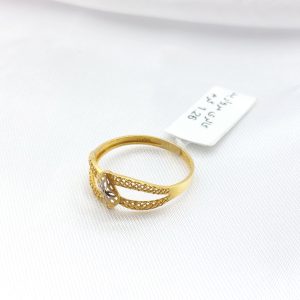 انگشتر طلا مدل فیوژن کد 1145