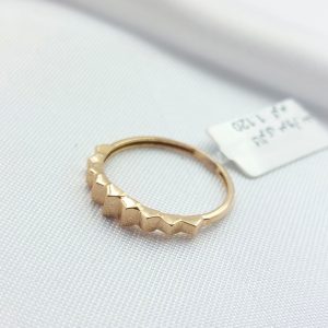 انگشتر طلا مدل مینیمال کد 3534