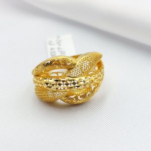 انگشتر طلا مدل فیوژن کد 3883
