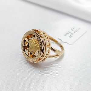 انگشتر طلا مدل ورساچه کد 4042