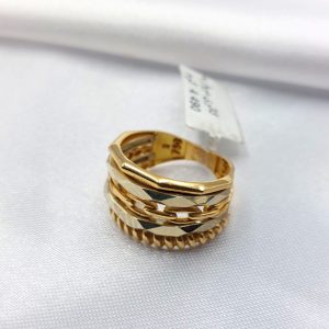 انگشتر طلا مدل پرتوفینو کد 2433