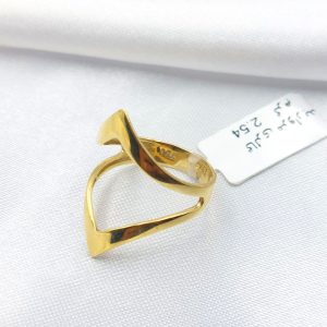 انگشتر طلا مدل مینیمال کد 2616