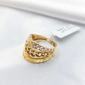 انگشتر طلا مدل فیوژن کد 2447