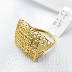 انگشتر طلا مدل فیوژن کد 3114