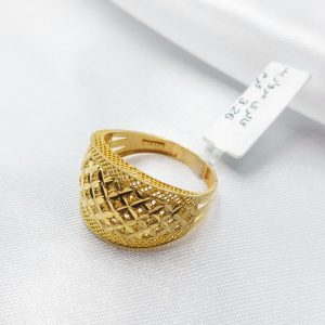 انگشتر طلا مدل فیوژن کد 2912