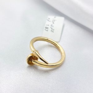 انگشتر طلا مدل میخ کارتیر کد 4808