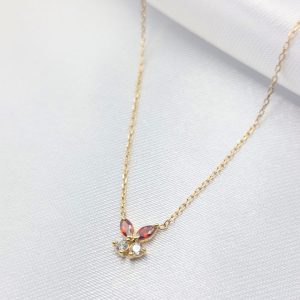 گردنبند طلا مدل مینیمال کد 5270