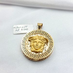 آویز طلا مدل ورساچه کد 5747