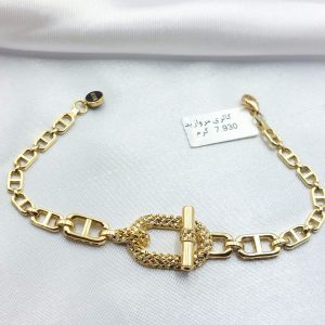 دستبند طلا مدل تیفانی کد 6135
