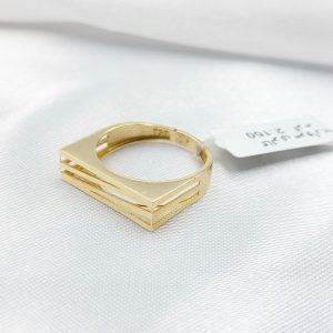 انگشتر طلا مدل مینیمال کد 6081