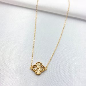 گردنبند طلا مدل ونکلیف کد 6035