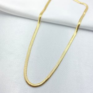 گردنبند طلا مدل تیغ ماهی کد 6202