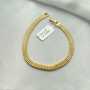 دستبند طلا مدل لوکس کد 6129