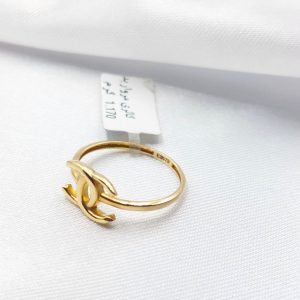 انگشتر طلا مدل مینیمال کد 3528