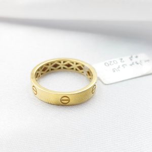 انگشتر طلا مدل کارتیر کد 4358