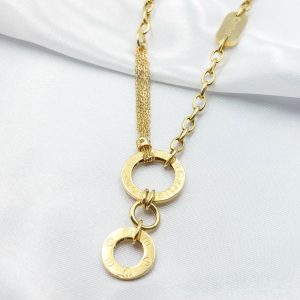 گردنبند طلا مدل کارتیر کد 5123