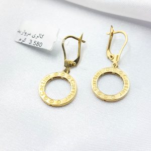 گوشواره طلا مدل کارتیر کد 5124