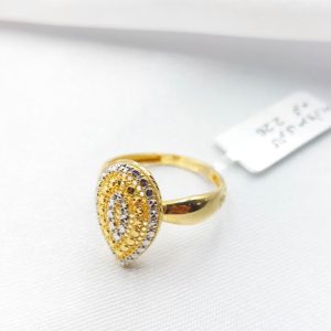 انگشتر طلا مدل فیوژن کد 6878