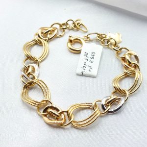 دستبند طلا مدل لوکس کد 6113