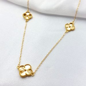 گردنبند طلا مدل ونکلیف کد 6036