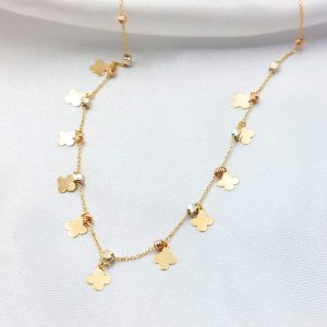 گردنبند طلا مدل ونکلیف کد 7101