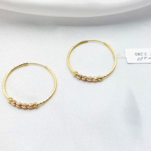 گوشواره طلا مدل البرنادو کد 5944